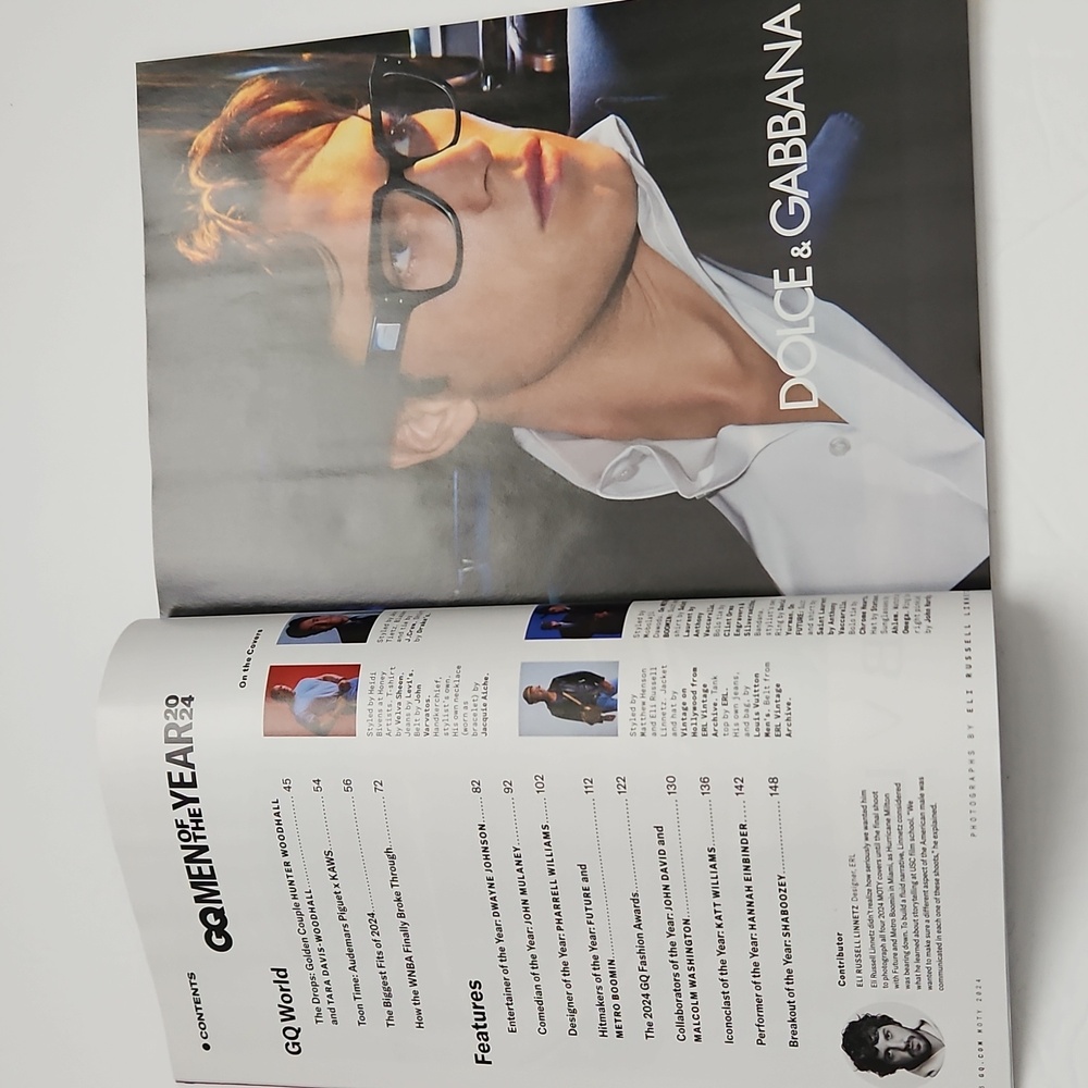 GQ Magazines Celebrity, Luxury, High Fashion, Perfume/Cologne Interview Bundle 4 - Picture 7 of 10